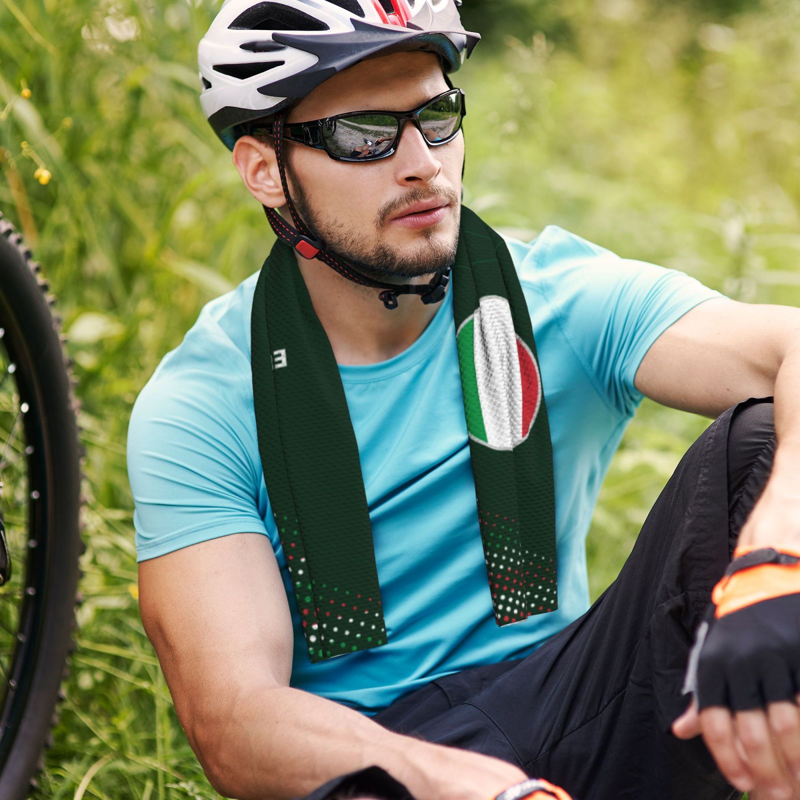 Italy EURO 2024 Cold Exercise Towel CET1746 - Soccerfana