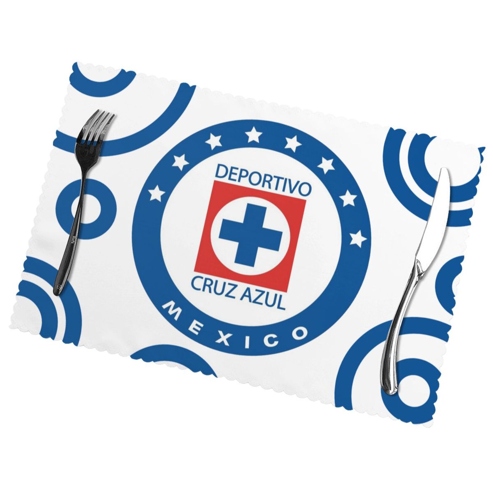 Cruz Azul Placemat Set Of 6 PFD2049 - Soccerfana