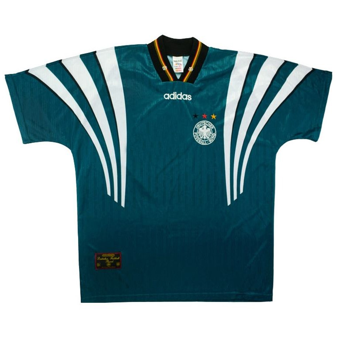 Germany Retro Jersey Away Euro Cup 1996 - Soccerfana