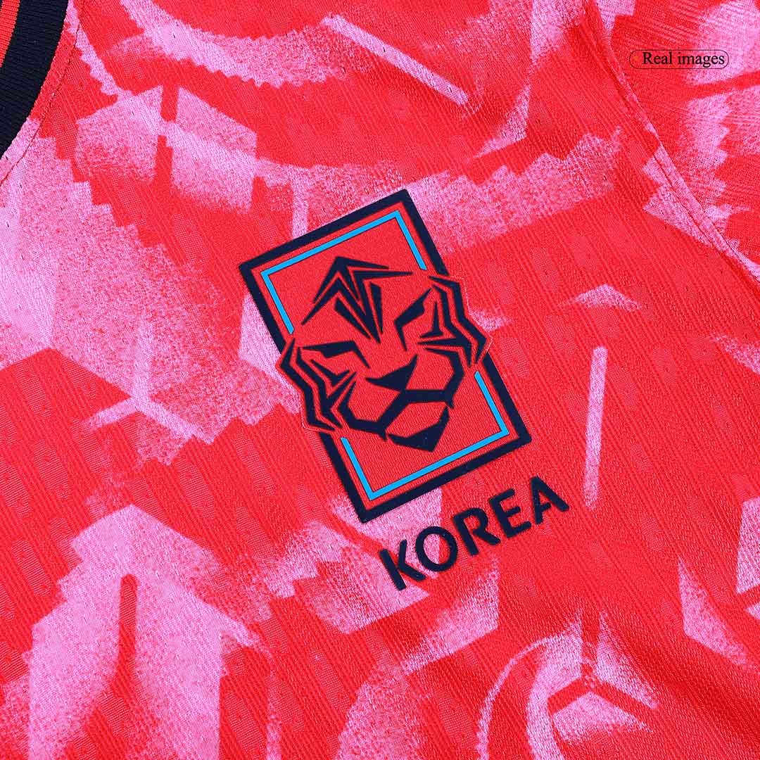 South Korea Home Jersey Player Version 2024 - Soccerfana
