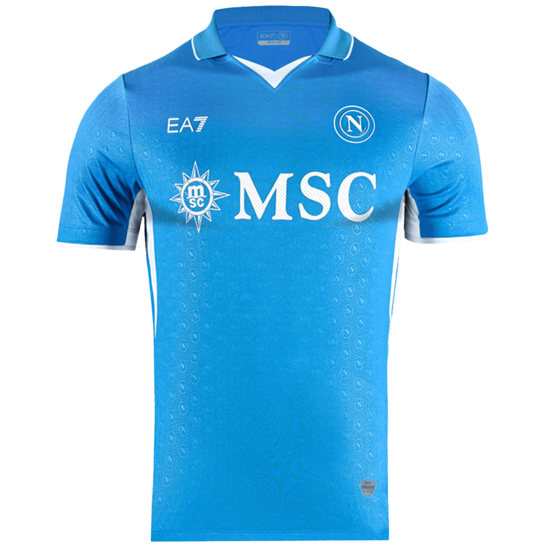 SSC Napoli Home Jersey Player Version 2024/25 - Soccerfana