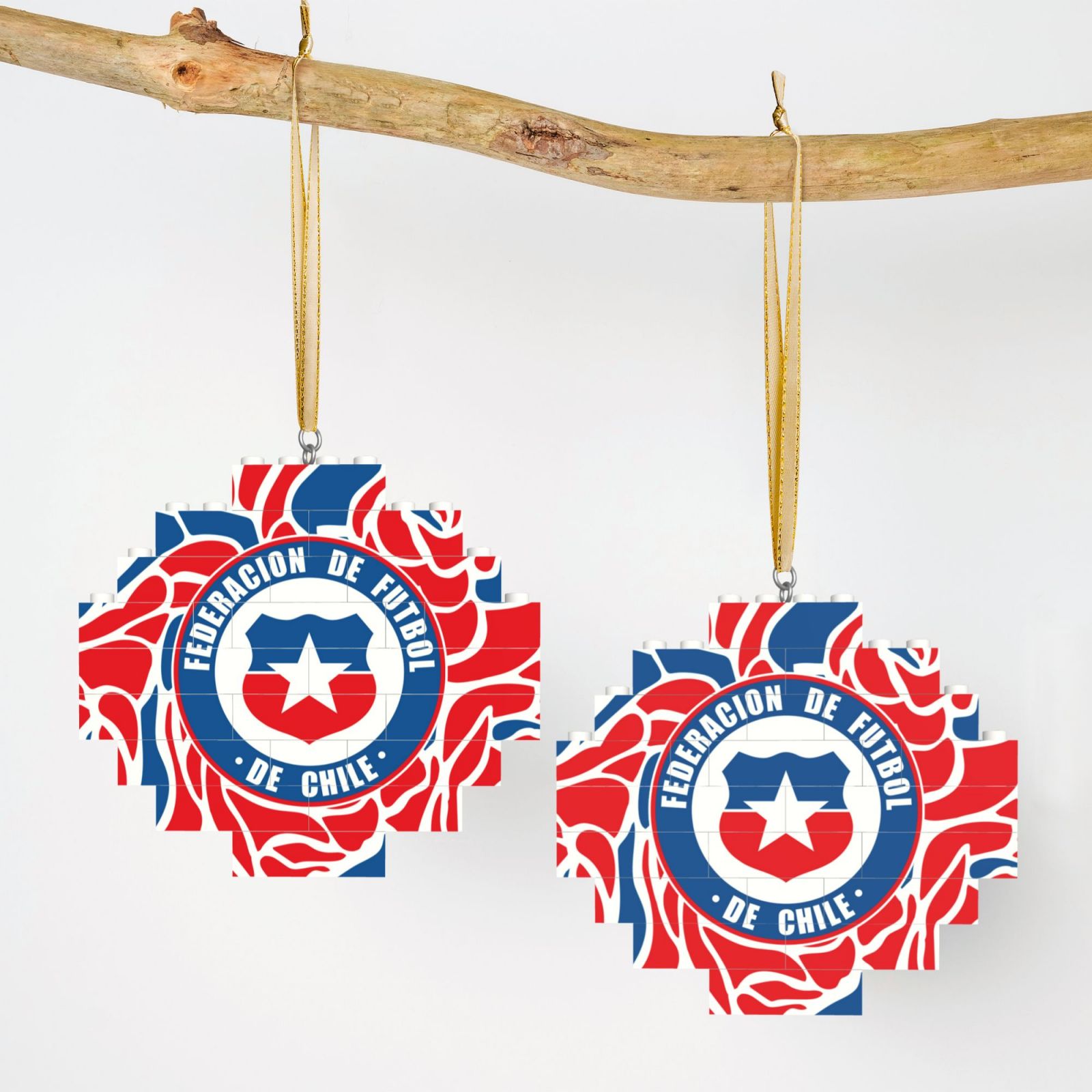 Bayern Munich Building Block Puzzle Ornament BBP2203 - Soccerfana