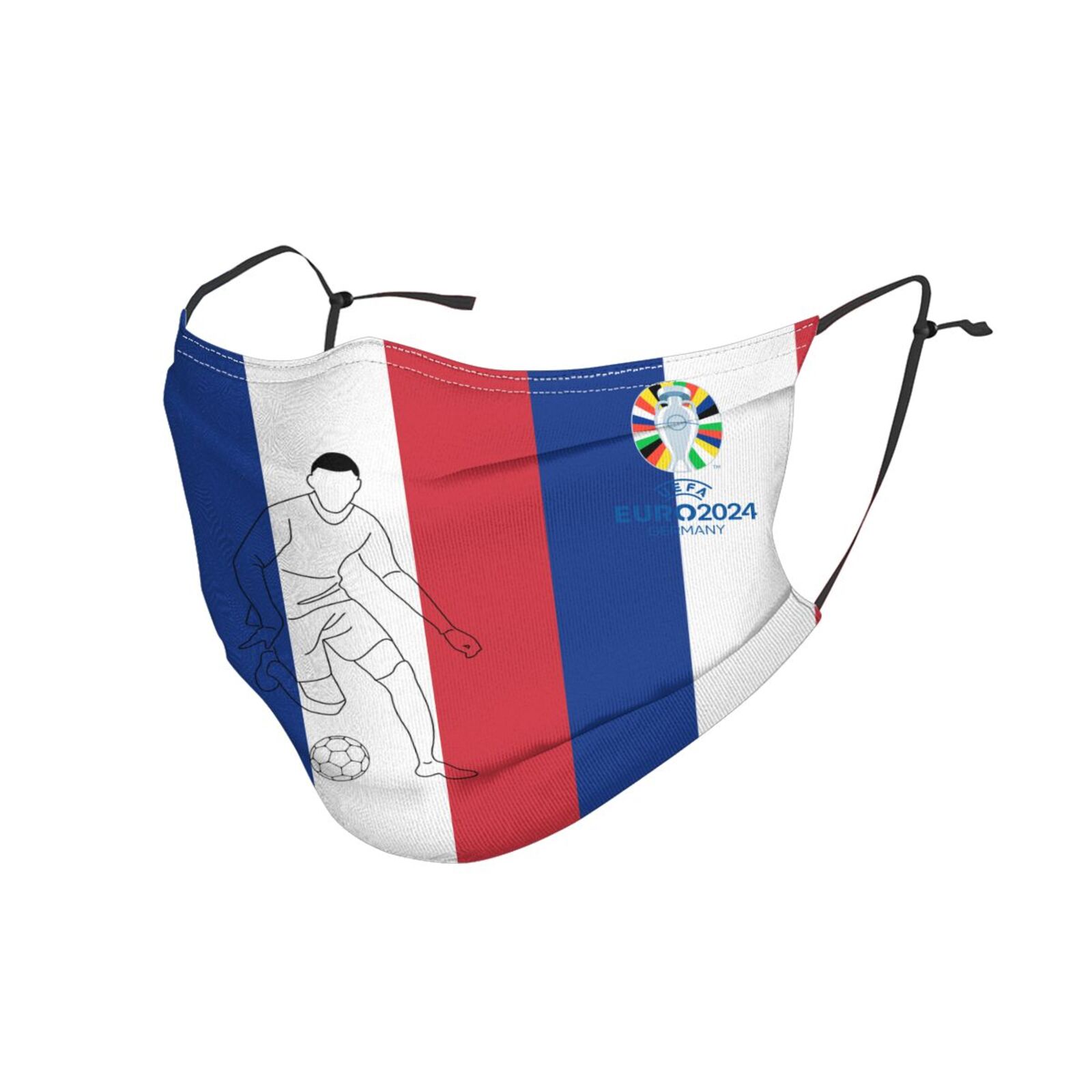 France EURO 2024 Adult Dust Mask DMK1737 - Soccerfana