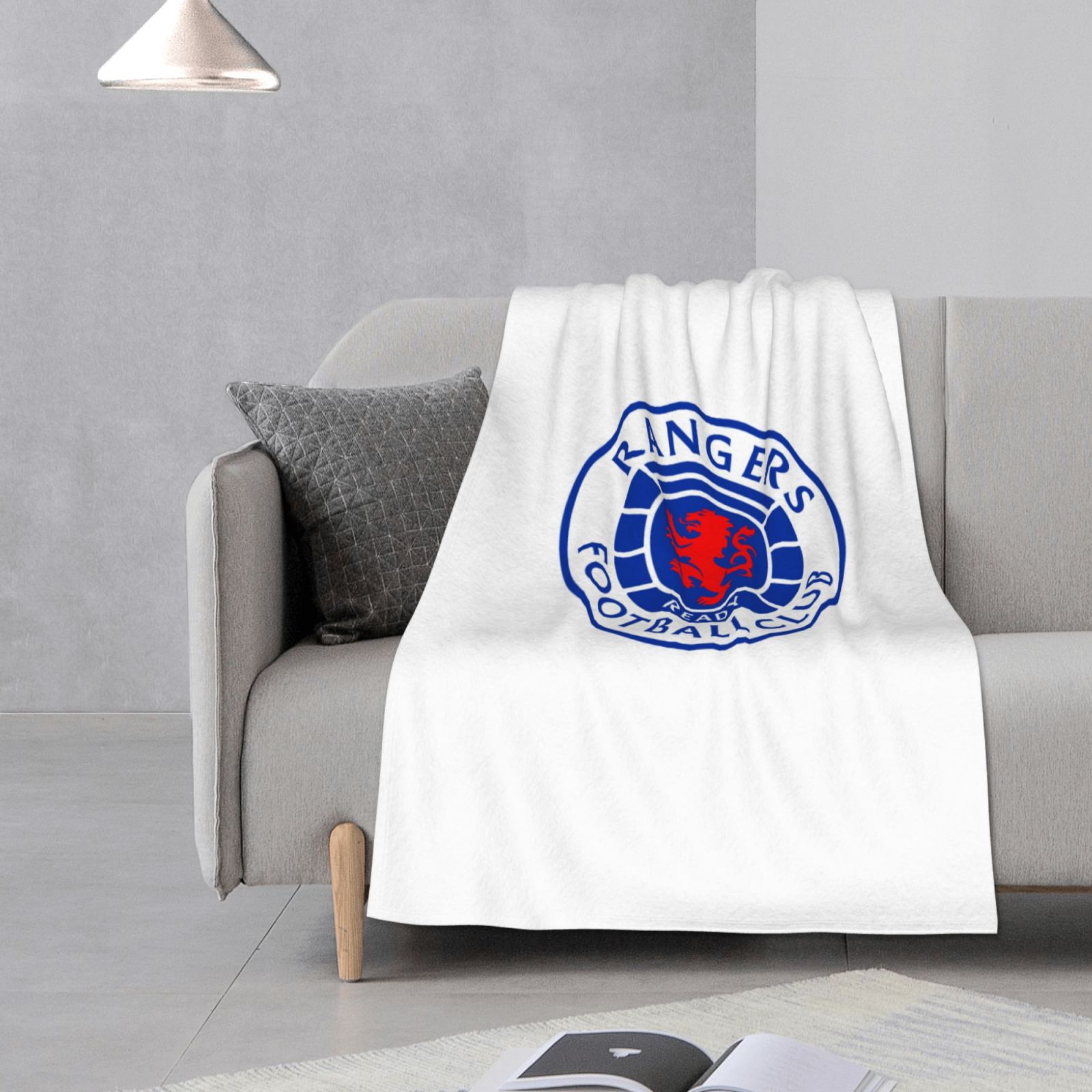 Rangers Flannel Blanket FLB1558 - Soccerfana