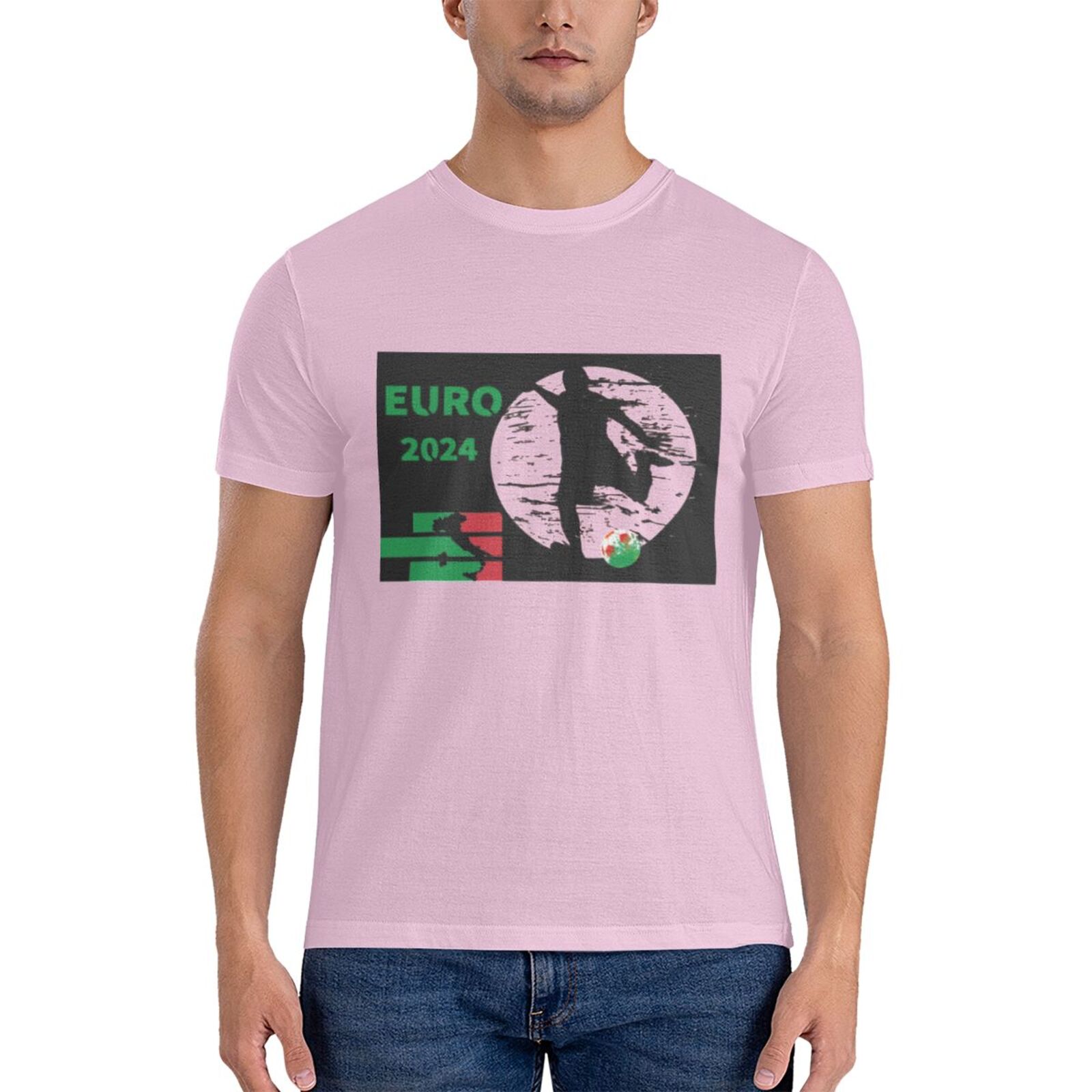 Men's Italy EURO 2024 Basic Short Sleeve T-Shirt BST1751 - Soccerfana