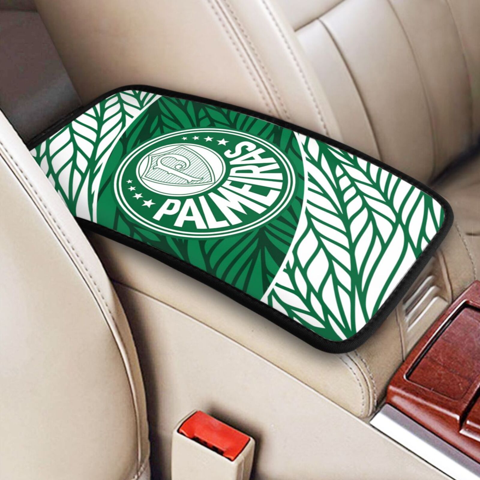 SE Palmeiras Car Handrail Box Cushion CHC2584 - Soccerfana