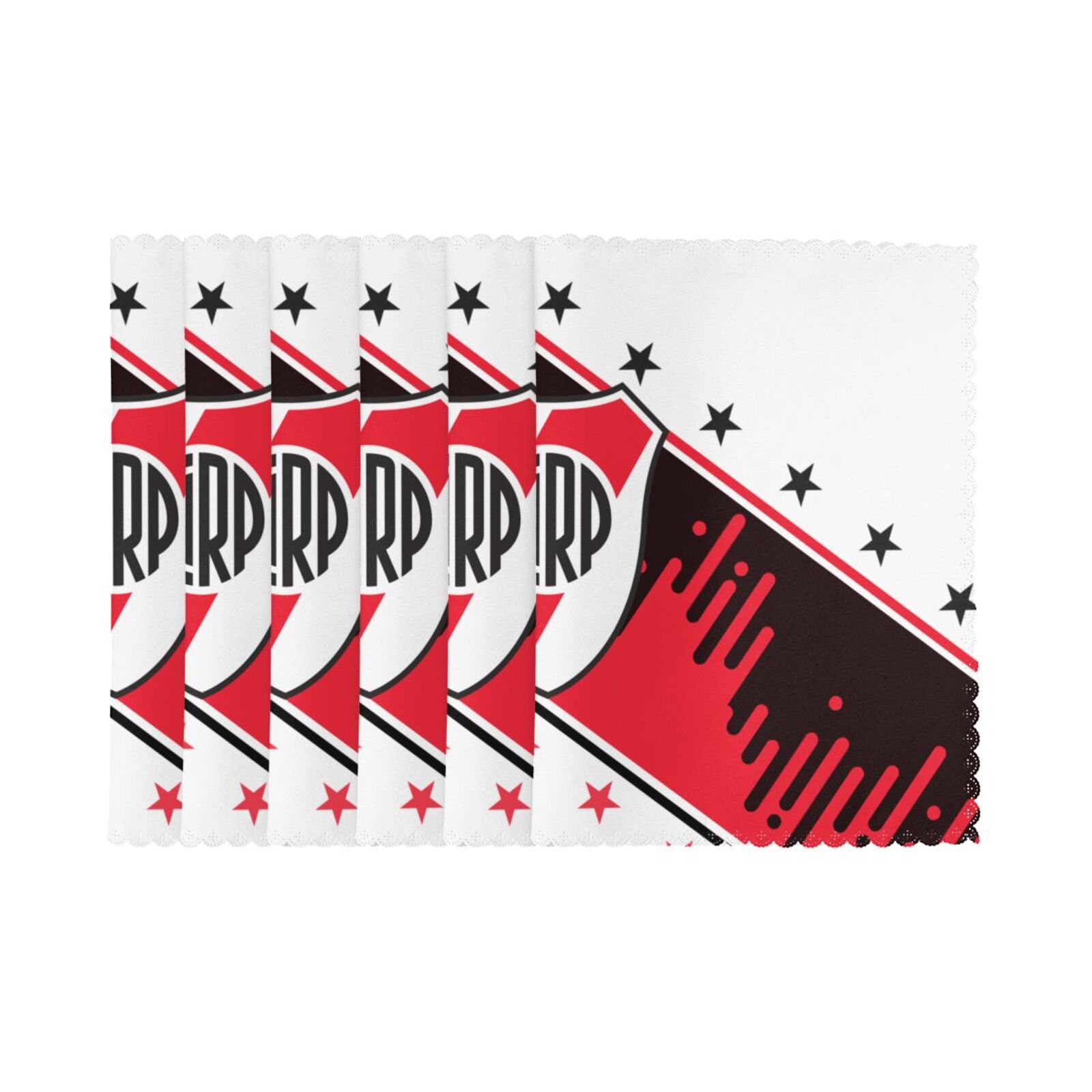 River Plate Placemat Set Of 6 PFD2284 - Soccerfana
