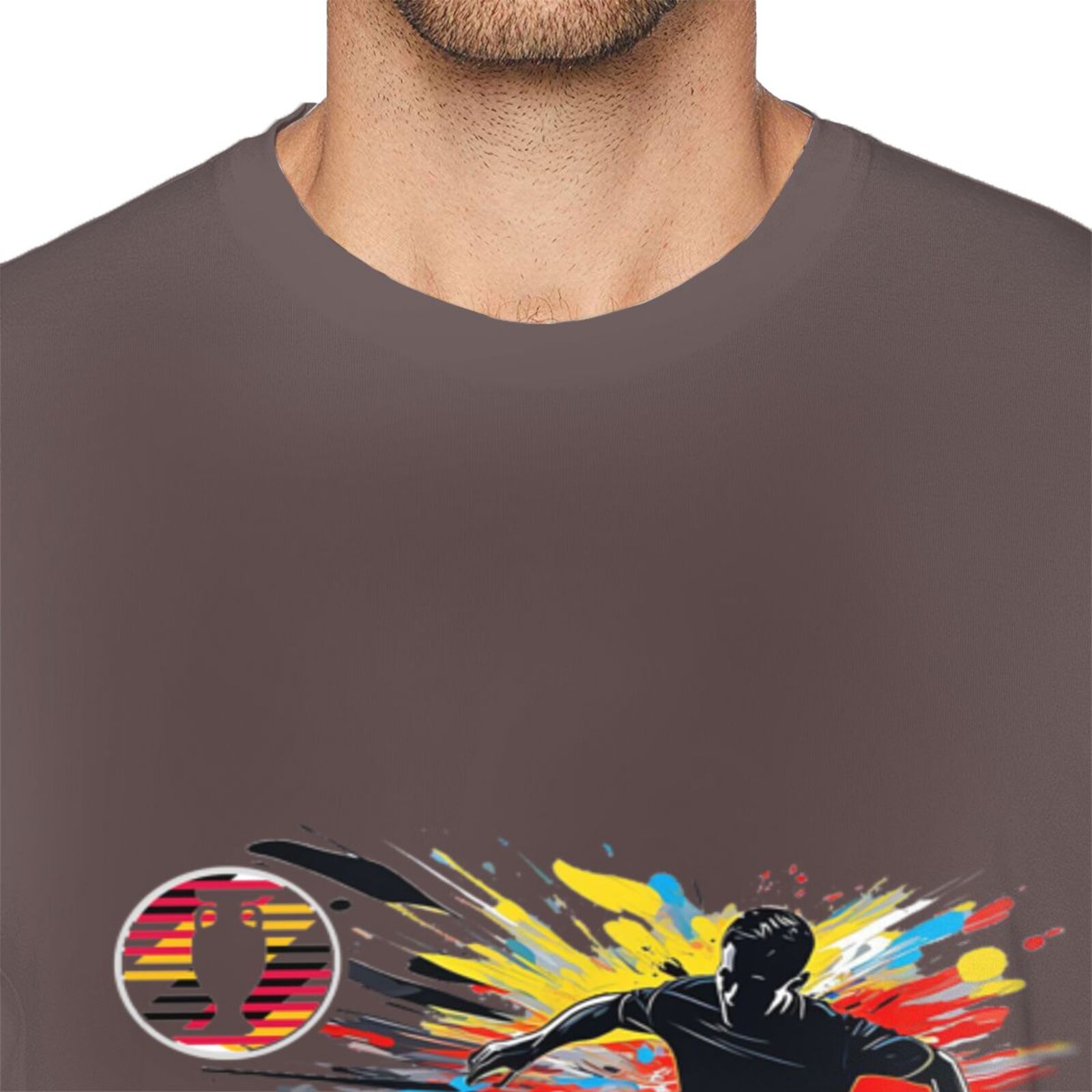 Men's Germany EURO 2024 Basic Short Sleeve T-Shirt BST1748 - Soccerfana