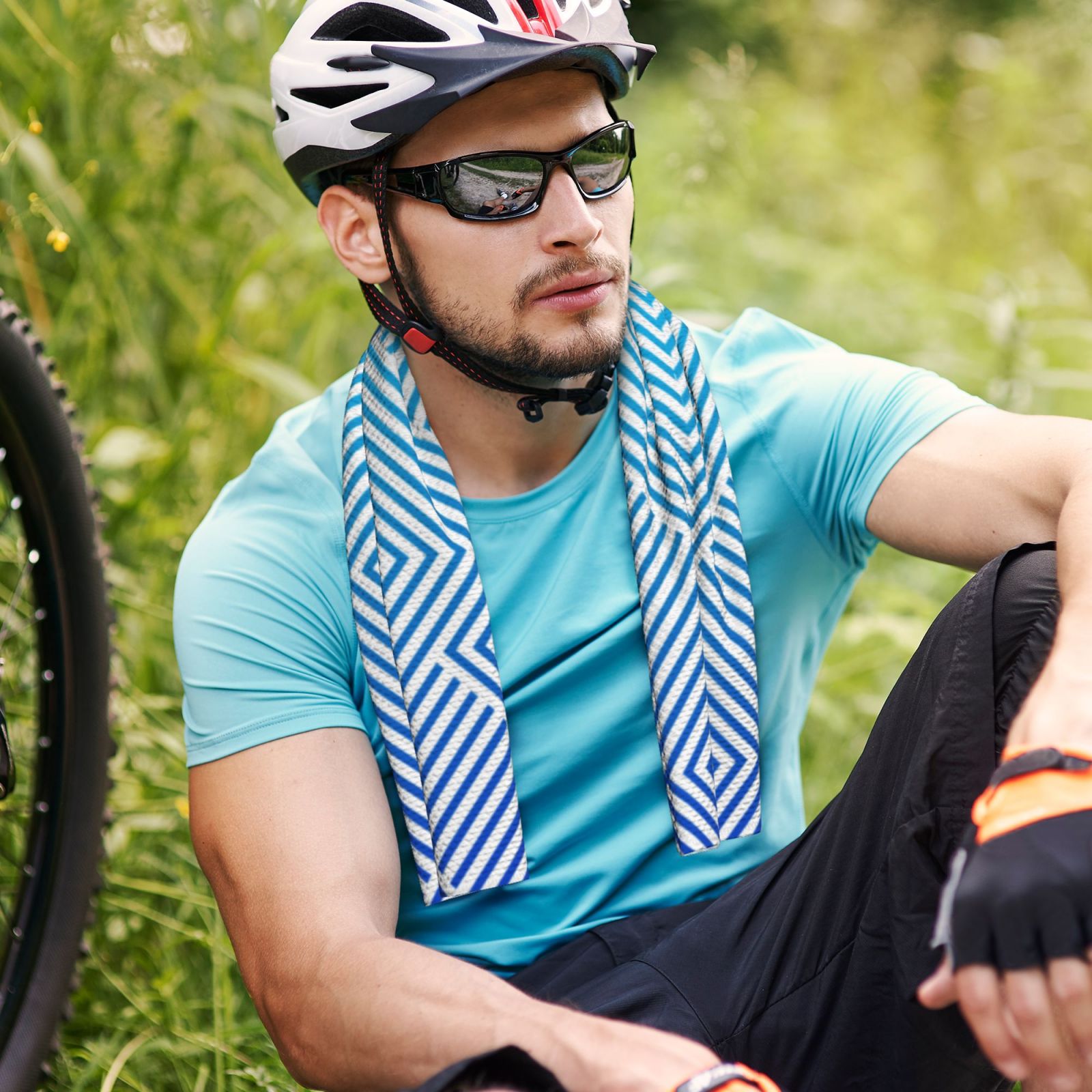 SSC Napoli Sport Towel CET1945 - Soccerfana