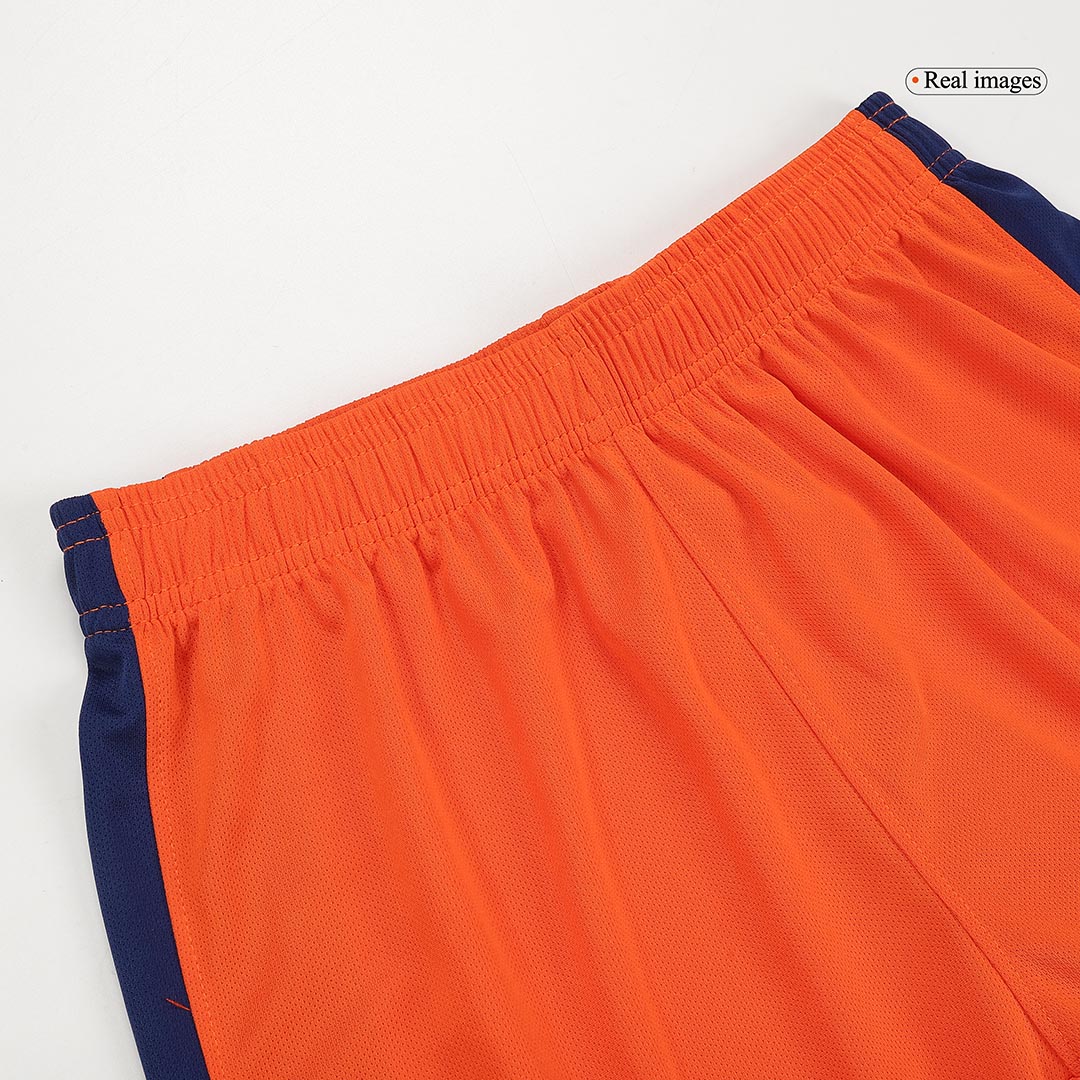 Netherlands Home Shorts EURO 2024 - Soccerfana