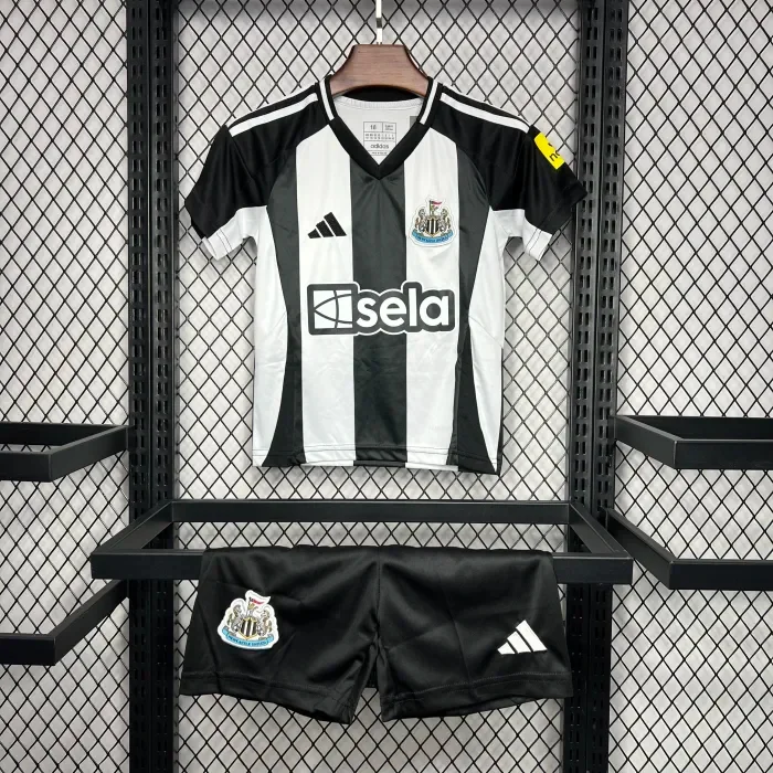 2024/2025 Newcastle United Home Football Jersey Shirt 1:1 Thai Quality Kids Size - Soccerfana