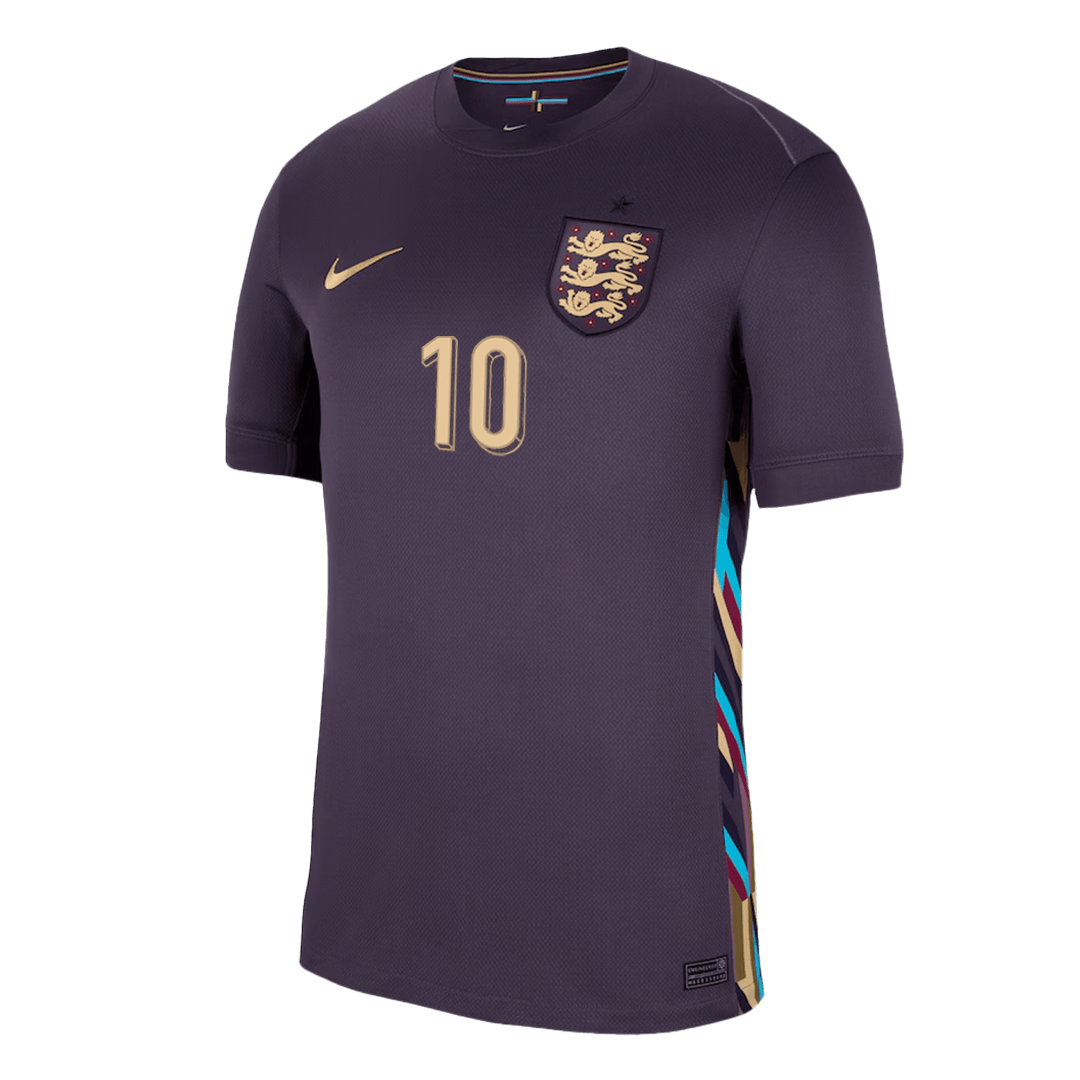Jude Bellingham #10 England Away Jersey EURO 2024 - Soccerfana