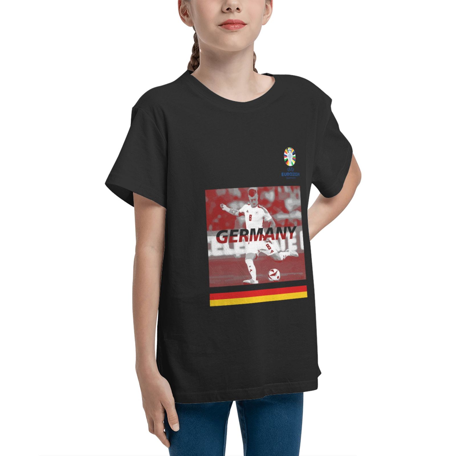 Kid's Germany EURO 2024 Teenage T-shirt TET1710 - Soccerfana