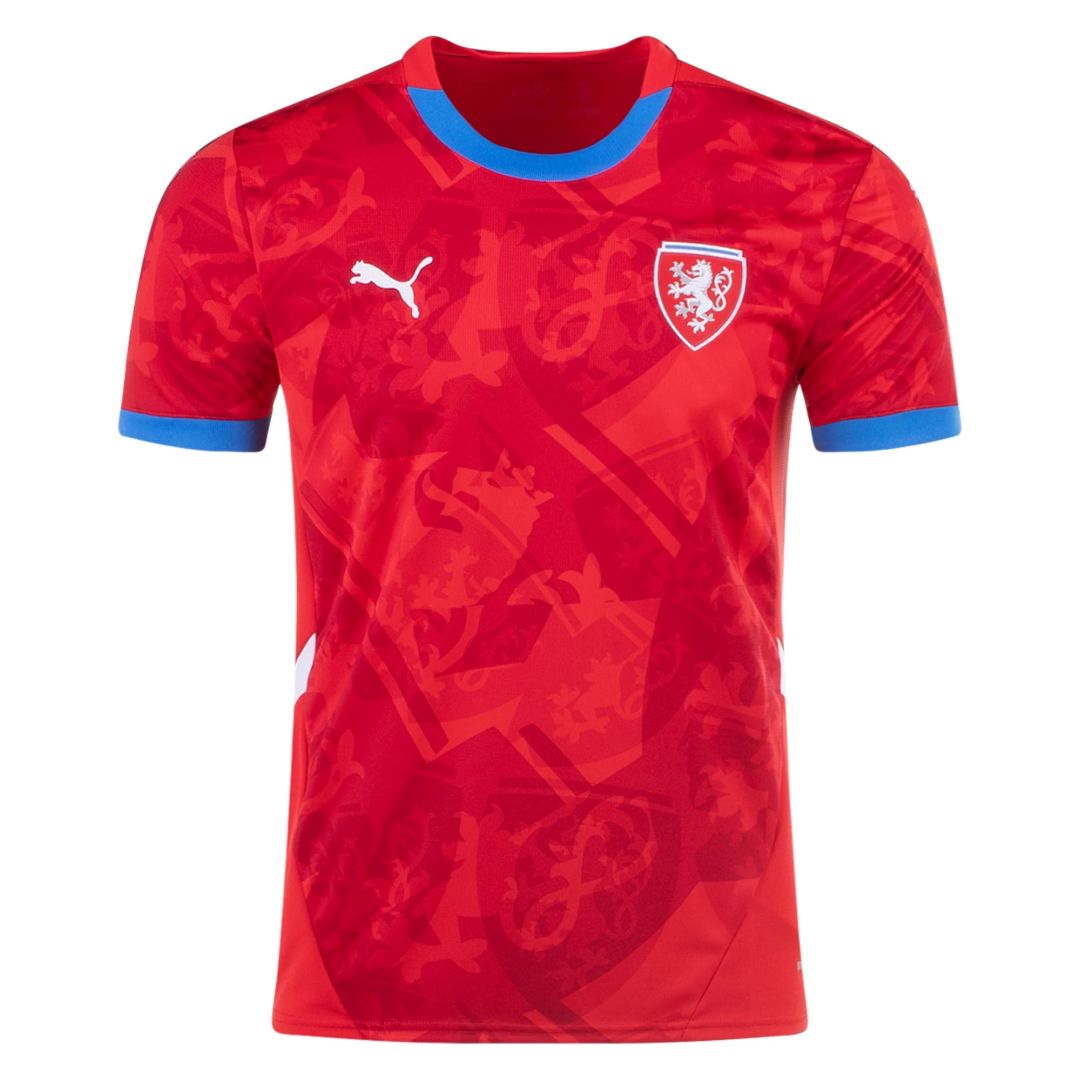Czech Home Jersey EURO 2024 - Soccerfana