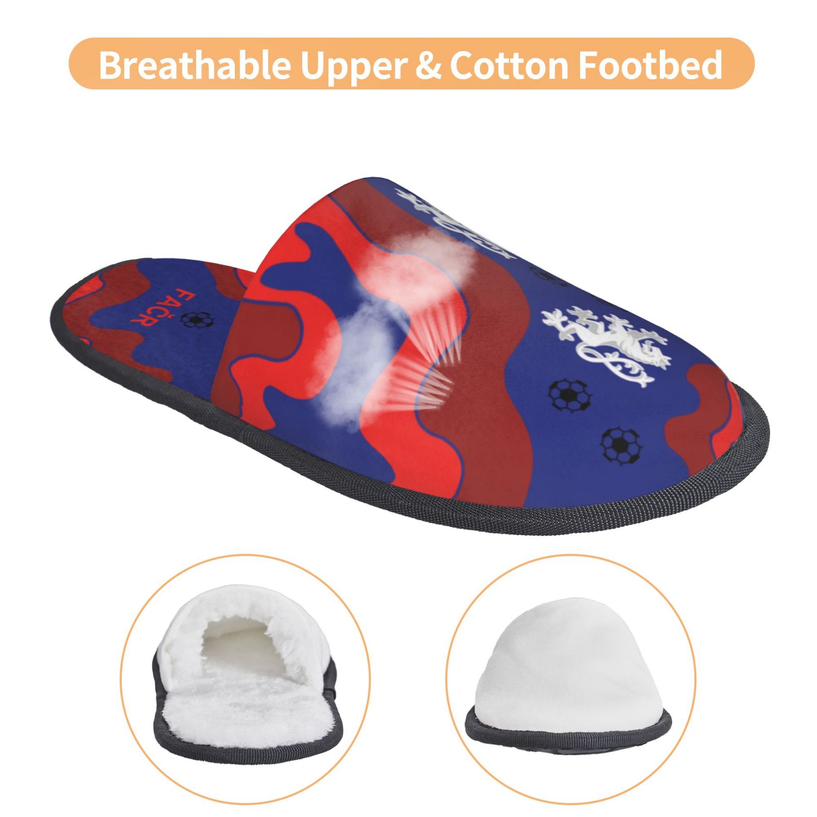 Czech Cotton Slippers FSP2314 - Soccerfana