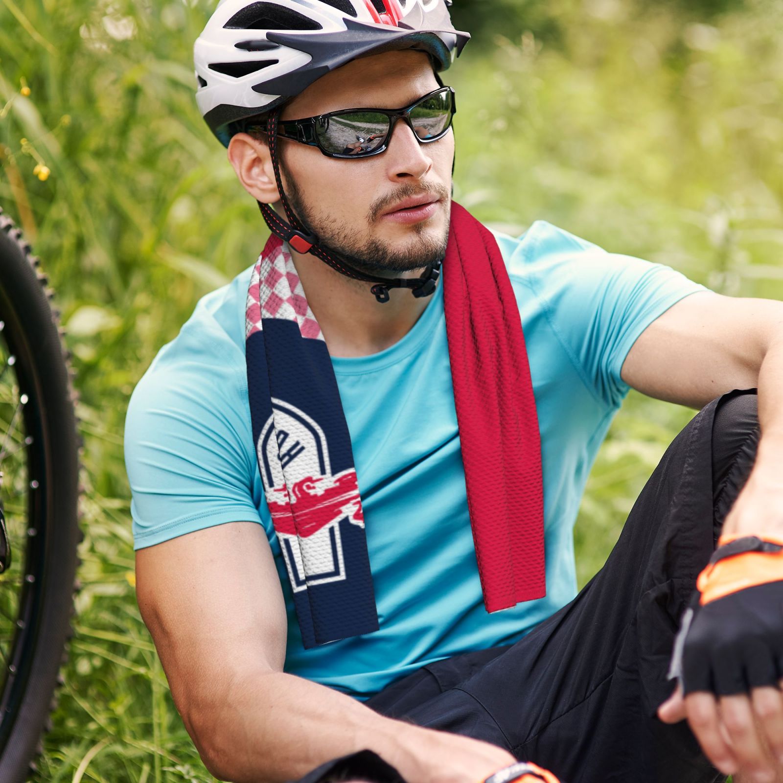 RB Leipzig Sports Towel CET2142 - Soccerfana