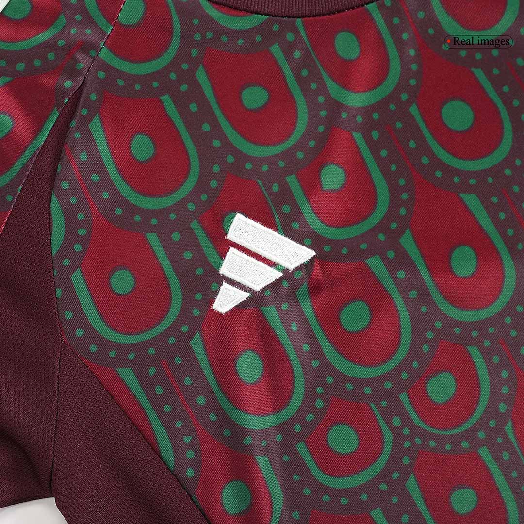 Kid's Mexico Home Jersey+Shorts Copa America 2024 - Soccerfana