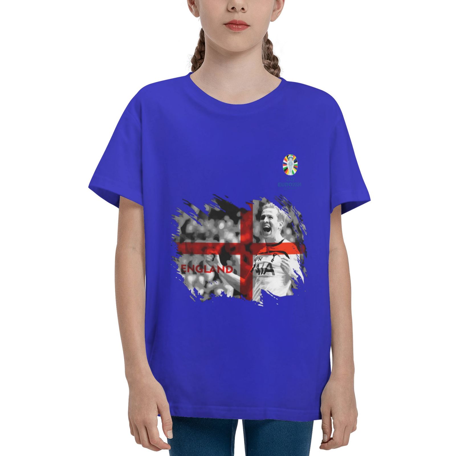 Kid's England EURO 2024 Teenage T-shirt TET1711 - Soccerfana