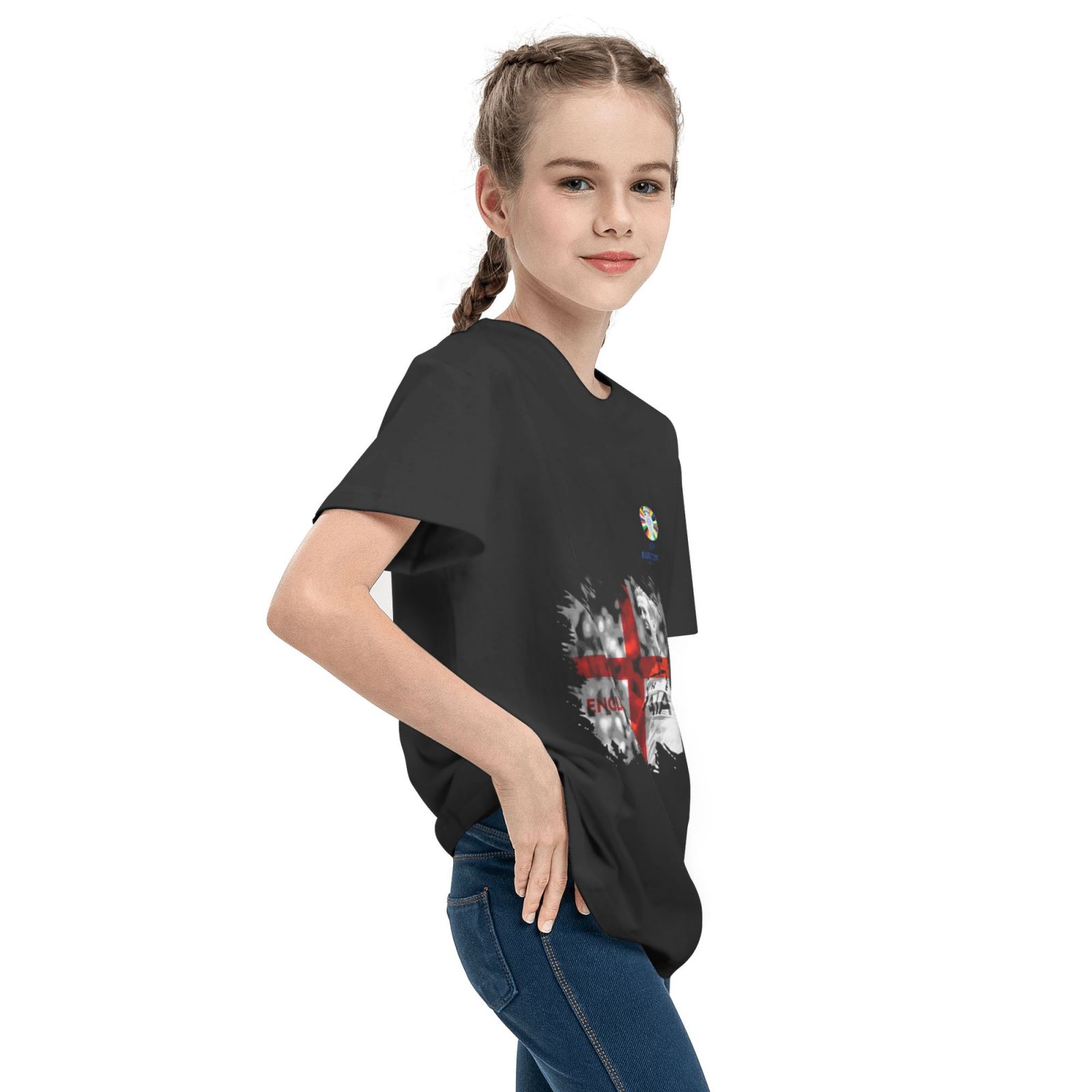 Kid's England EURO 2024 Teenage T-shirt TET1711 - Soccerfana