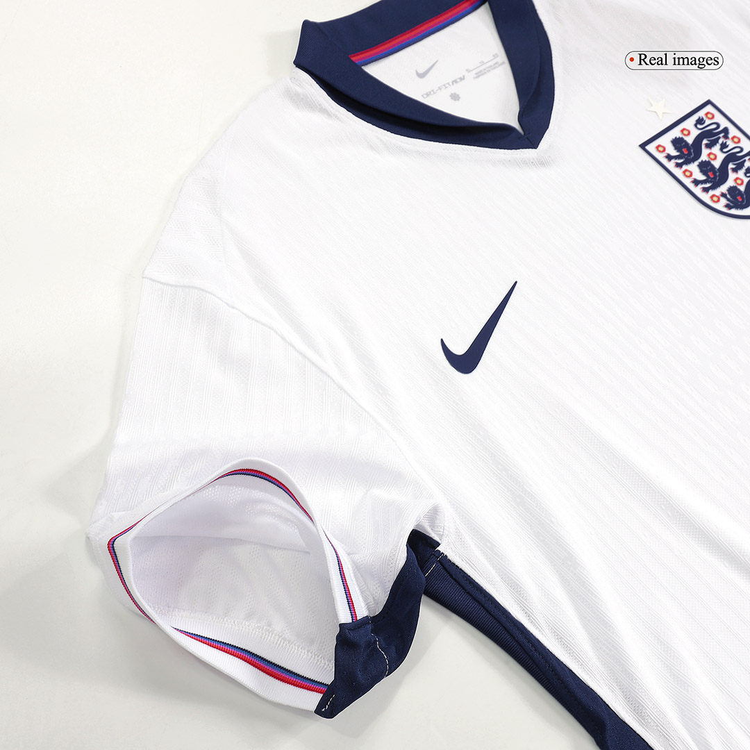 England Player Version Home Jersey EURO 2024 - Soccerfana