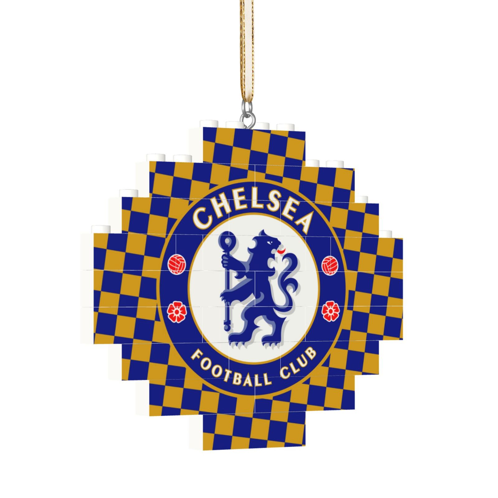 Chelsea Building Block Puzzle Ornament BBP2171 - Soccerfana