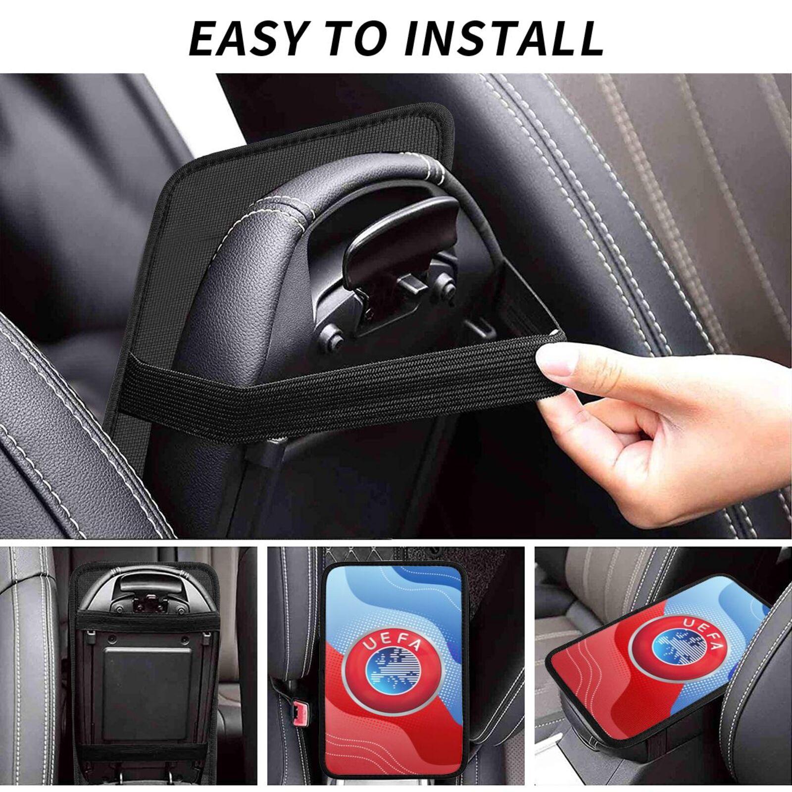 UEFA Car Handrail Box Cushion CHC2583 - Soccerfana