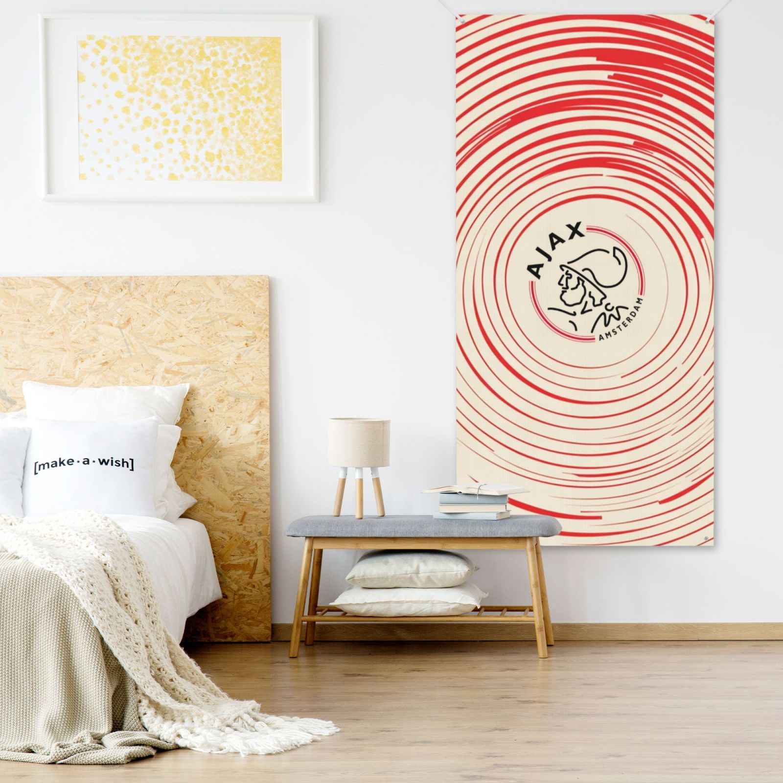 AJAX Door Cover Decorated Banner DCB2811 - Soccerfana