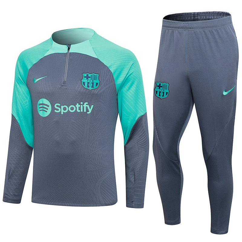 Barcelona Long Sleeve Track Suit 23/24 MEN587 - Soccerfana