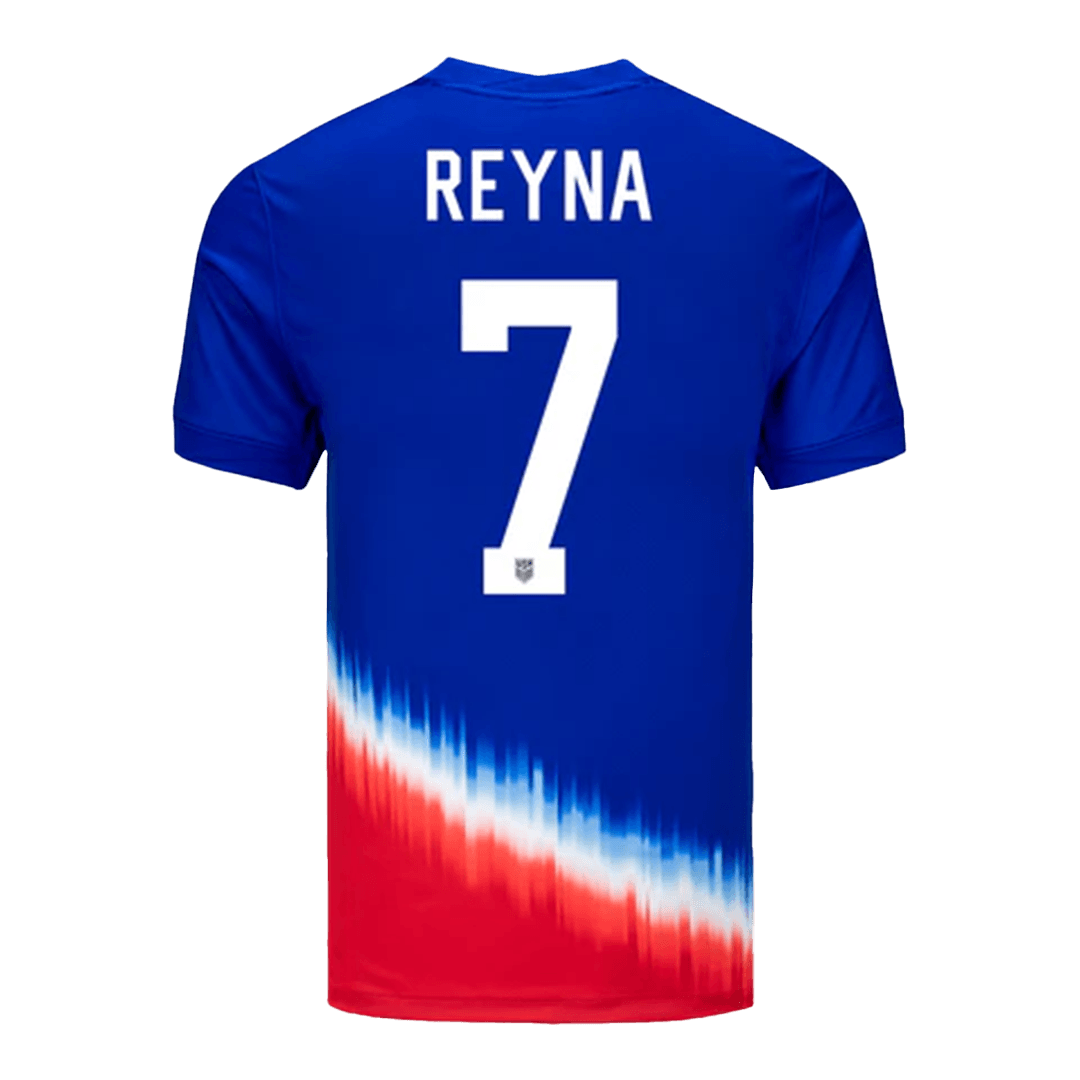 Giovanni Reyna #7 USMNT Away Jersey Copa America 2024 - Soccerfana