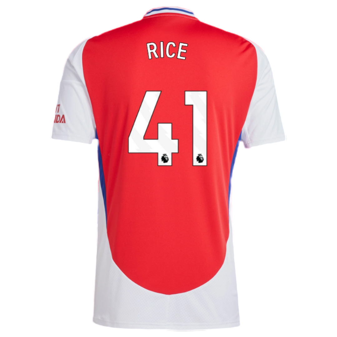 RICE #41 Arsenal Home Jersey 2024/25 - Soccerfana