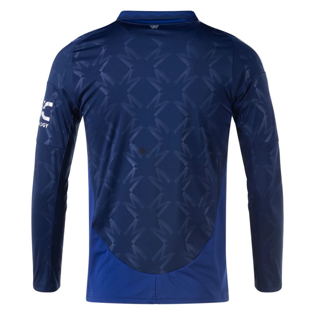 Manchester United Away Long Sleeve Jersey 2024/25 - Soccerfana