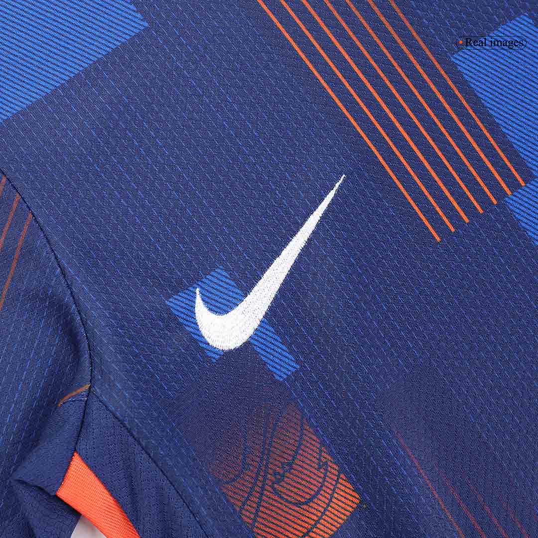 Kid's Netherlands Away Jersey+Shorts EURO 2024 - Soccerfana