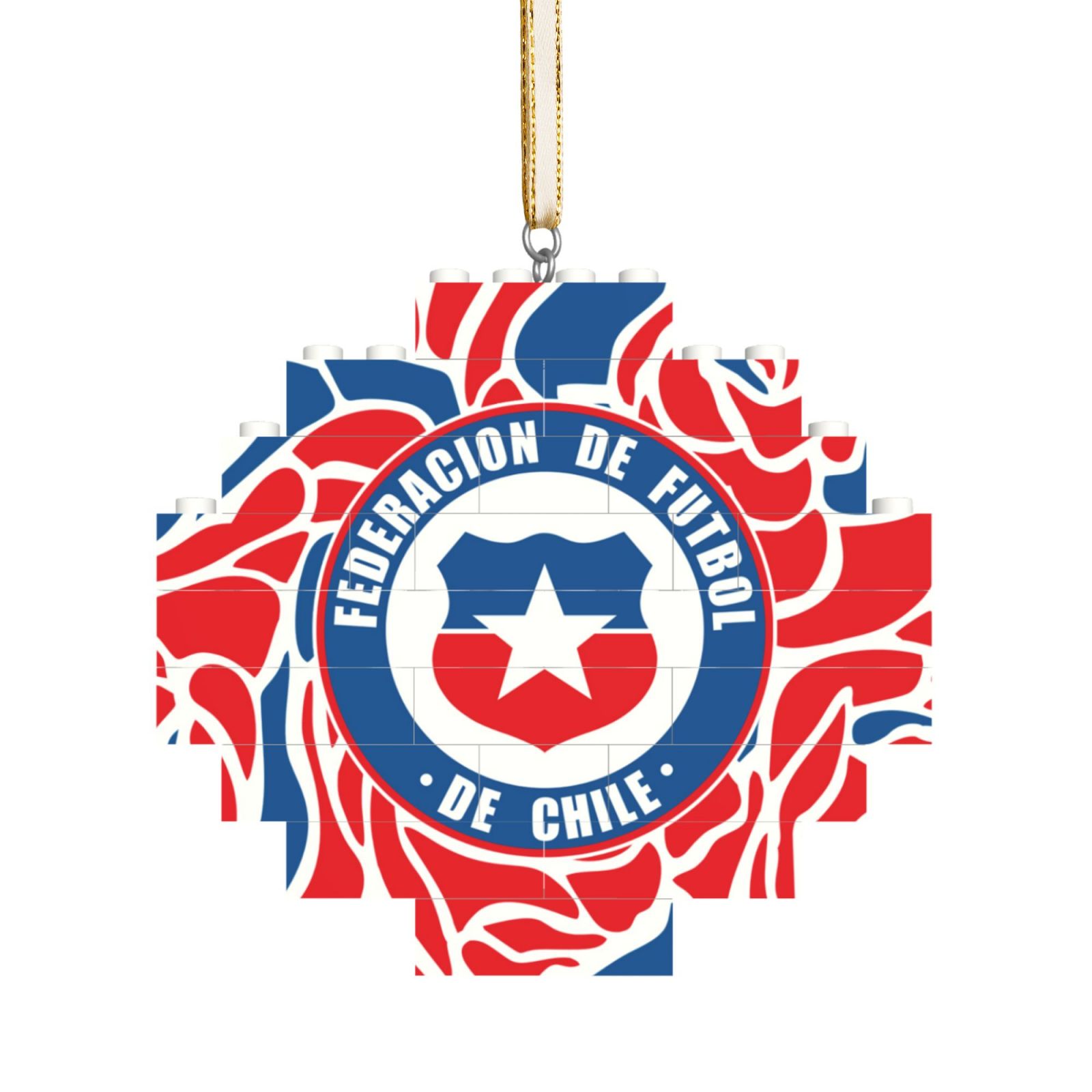 Bayern Munich Building Block Puzzle Ornament BBP2203 - Soccerfana