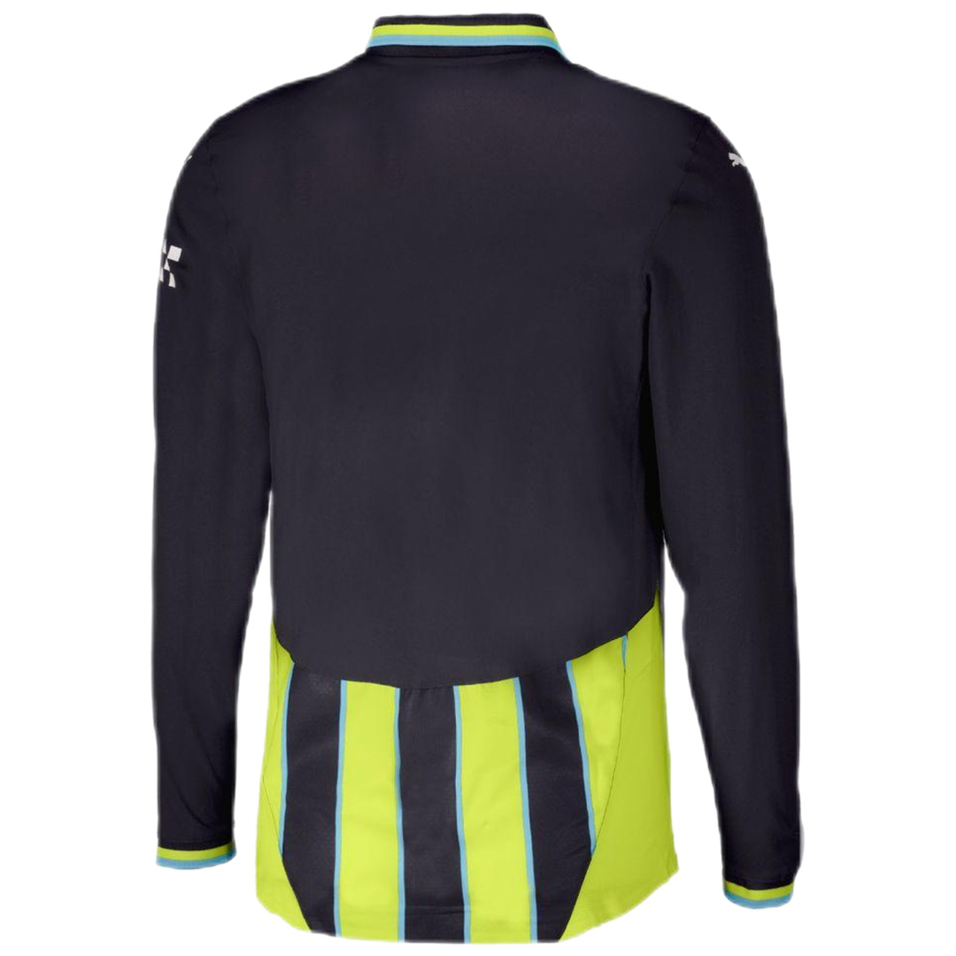 Manchester City Away Long Sleeve Jersey 2024/25 - Soccerfana