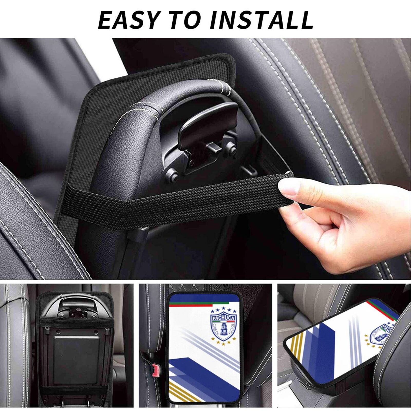 Pachuca Car Handrail Box Cushion CHC2600 - Soccerfana