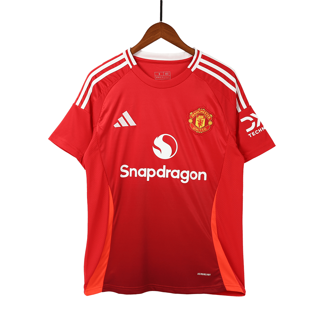 Manchester United Home Jersey 2024/25 - Soccerfana