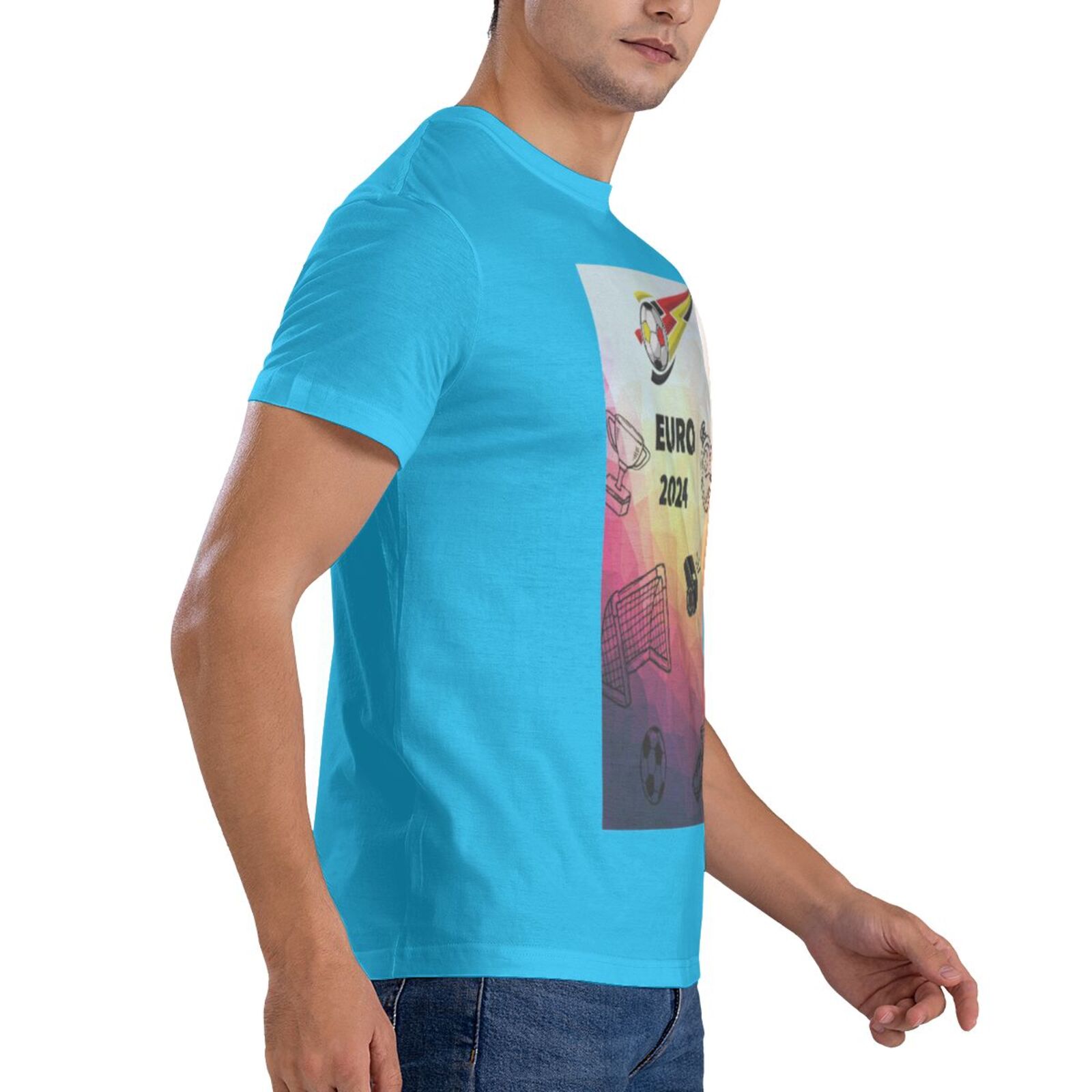 Men's Germany EURO 2024 Basic Short Sleeve T-Shirt BST1771 - Soccerfana