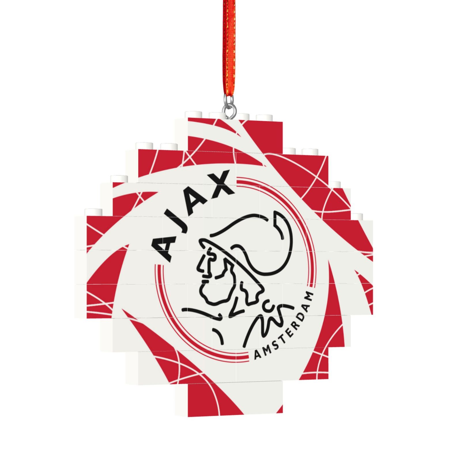 AJAX Building Block Puzzle Ornament BBP2179 - Soccerfana