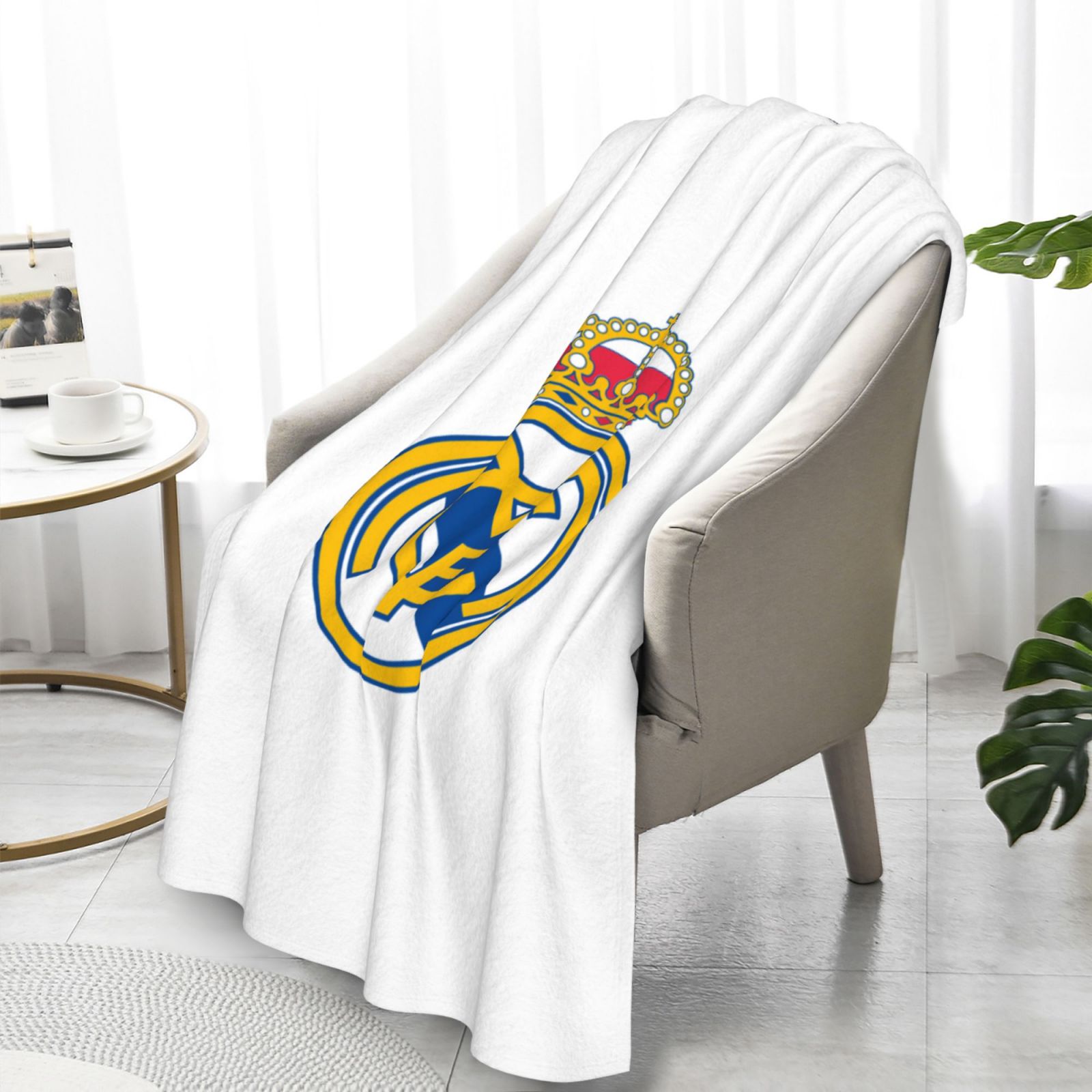 Real Madrid Flannel Blanket FLB1603 - Soccerfana