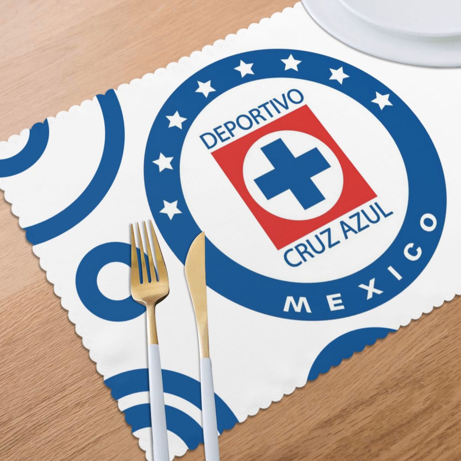 Cruz Azul Placemat Set Of 6 PFD2049 - Soccerfana