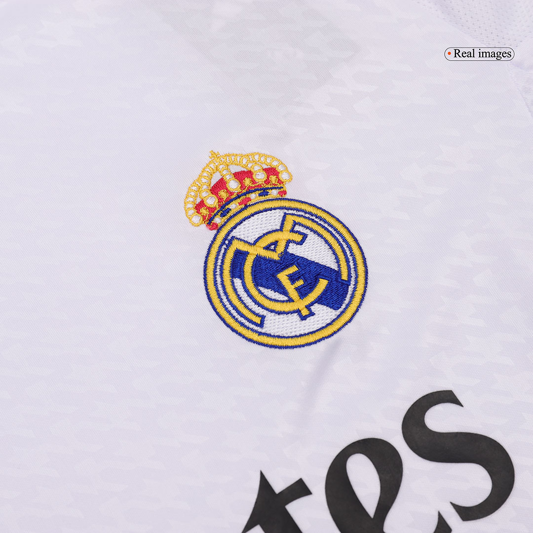 Real Madrid Home Long Sleeve Jersey 2024/25 - Soccerfana