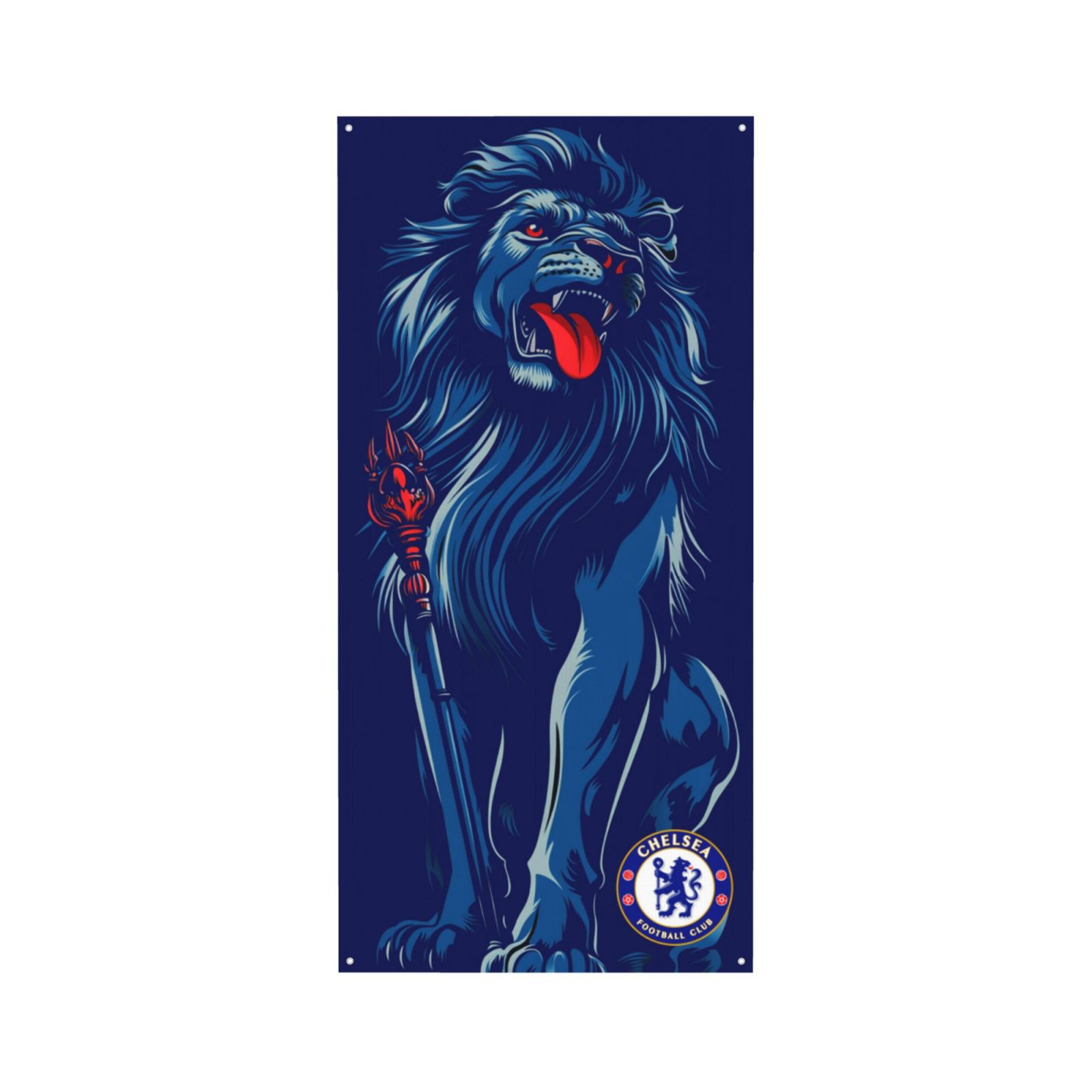Chelsea Door Cover Decorated Banner DCB2804 - Soccerfana