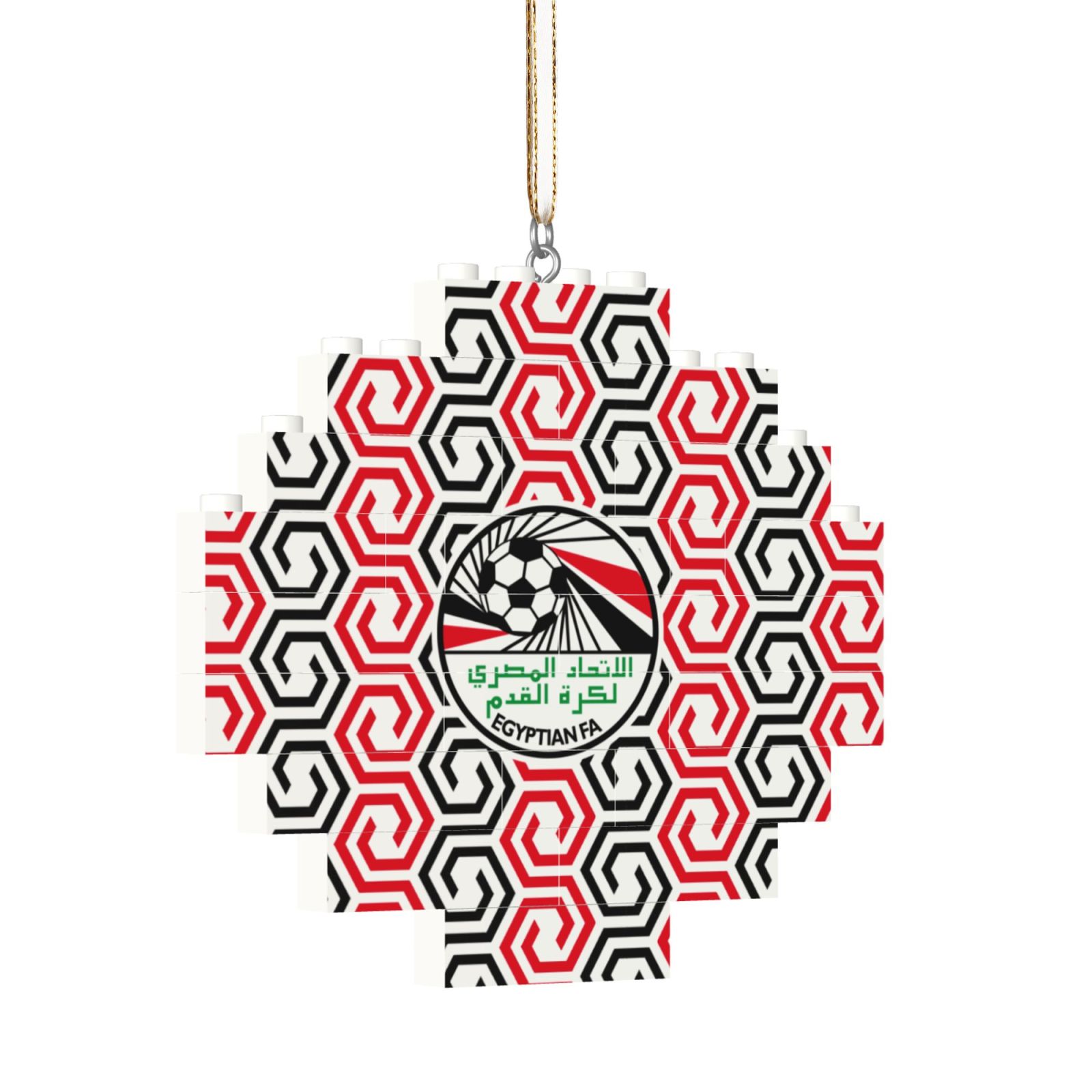 Egypt Building Block Puzzle Ornament BBP2009 - Soccerfana