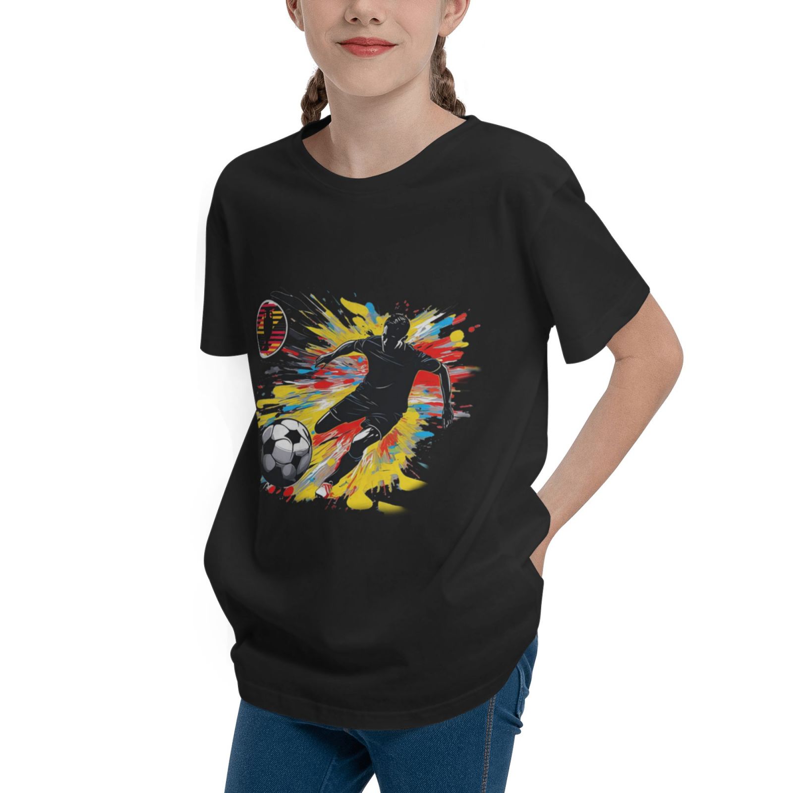 Kid's Germany EURO 2024 Teenage T-shirt TET1756 - Soccerfana
