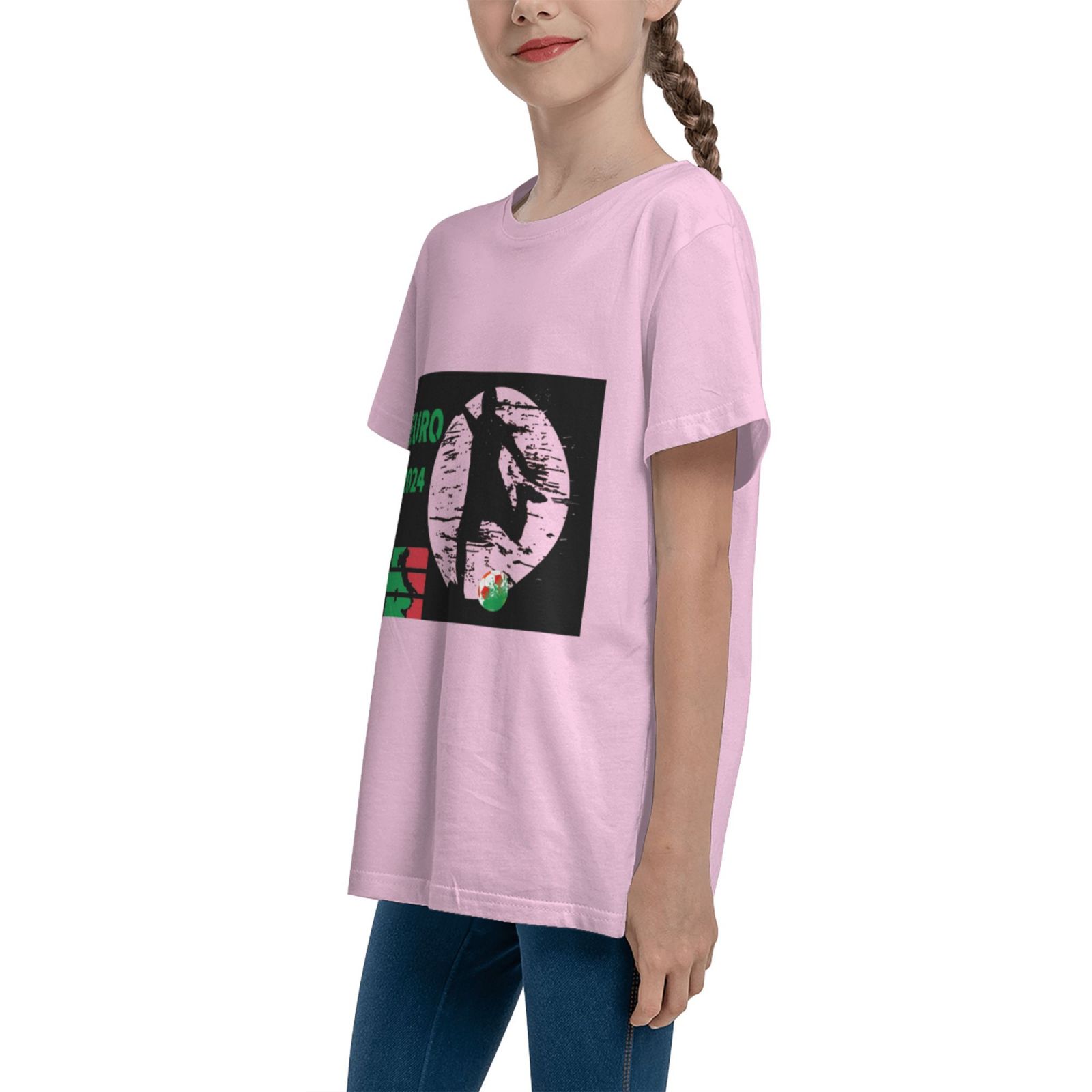 Kid's Italy EURO 2024 Teenage T-shirt TET1757 - Soccerfana