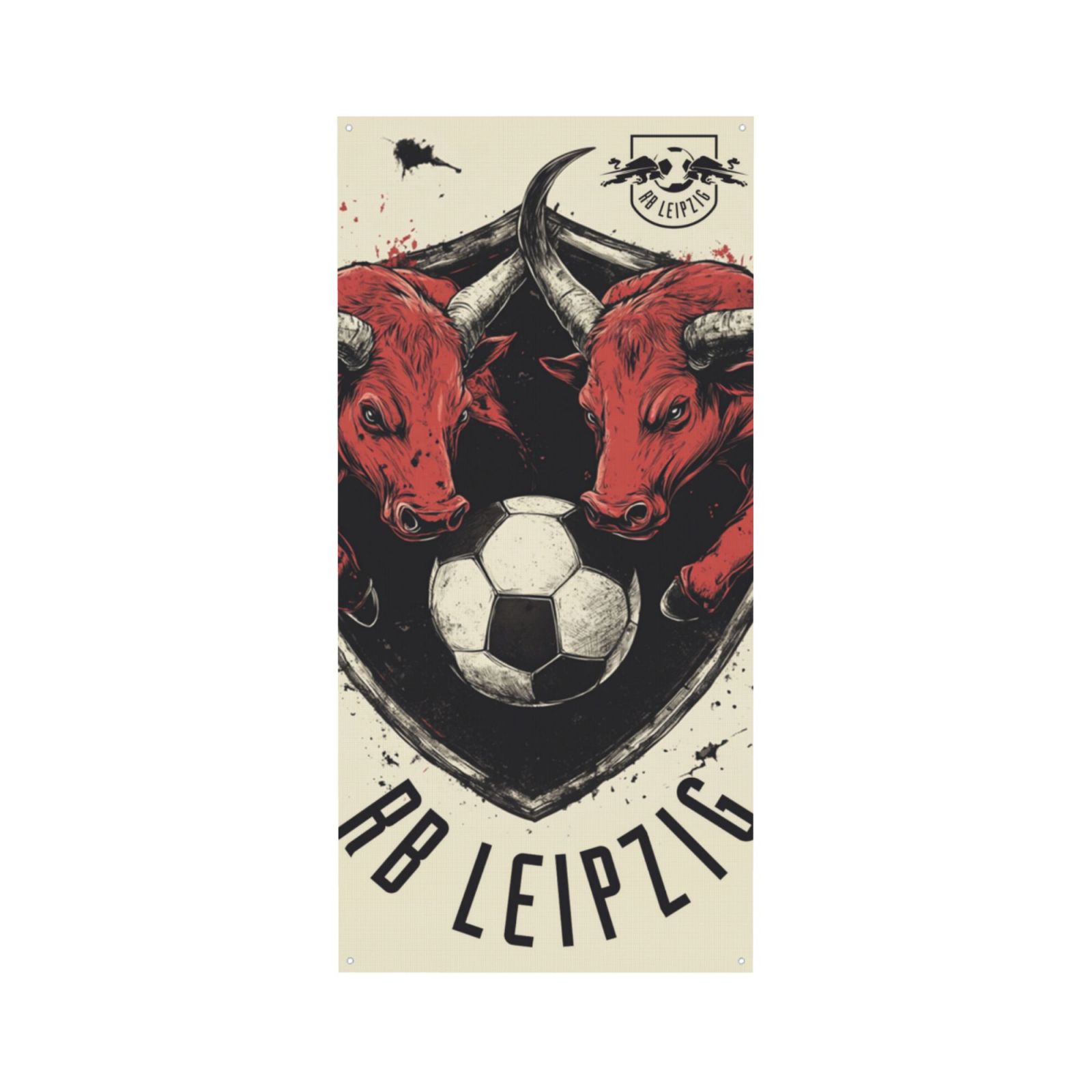 RB Leipzig Door Cover Decorated Banner DCB2812 - Soccerfana