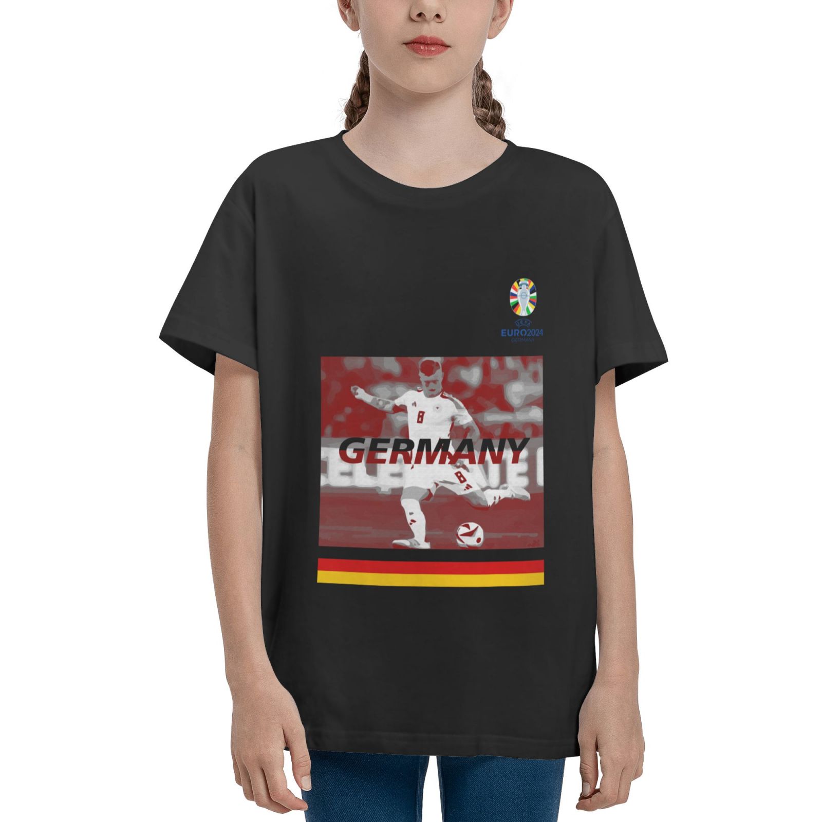 Kid's Germany EURO 2024 Teenage T-shirt TET1710 - Soccerfana
