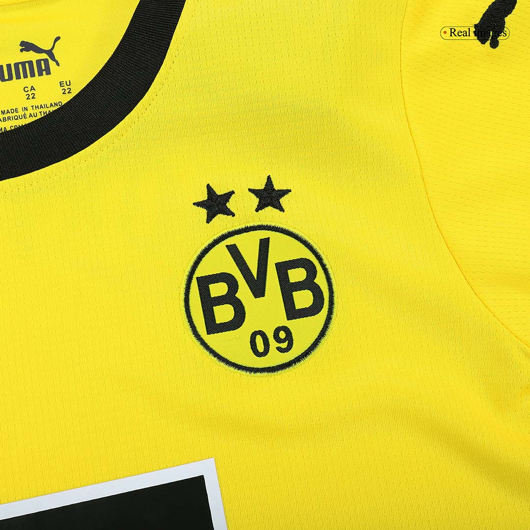 Kid's Borussia Dortmund Home Jersey+Shorts 23/24 - Soccerfana