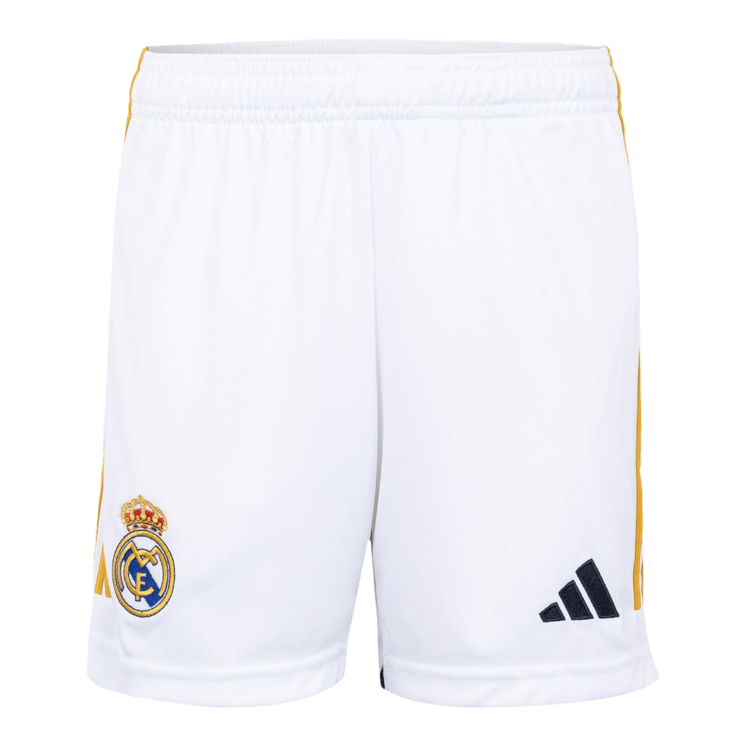 Kid's Real Madrid Home Jersey+Shorts 23/24 - Soccerfana