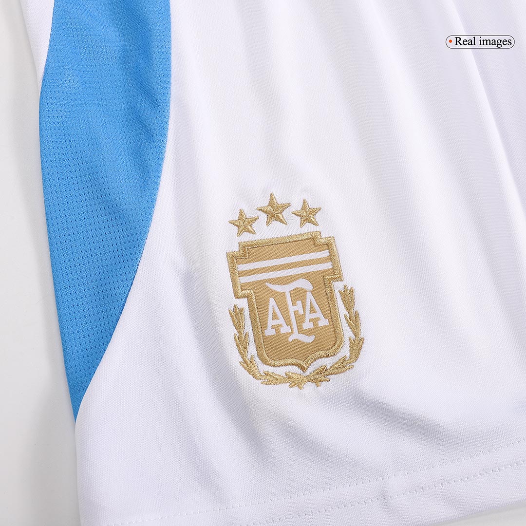 Kid's Argentina Home Jersey+Shorts Copa America 2024 - Soccerfana